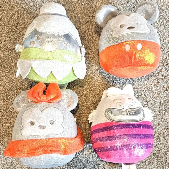 Disney Squishmallows 4pc bundle - Picture 1 of 2